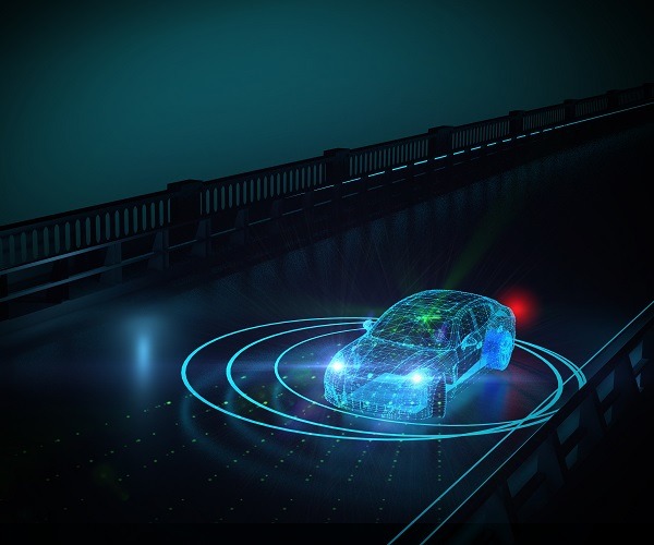 Autonomes selbstfahrendes Fahrzeug